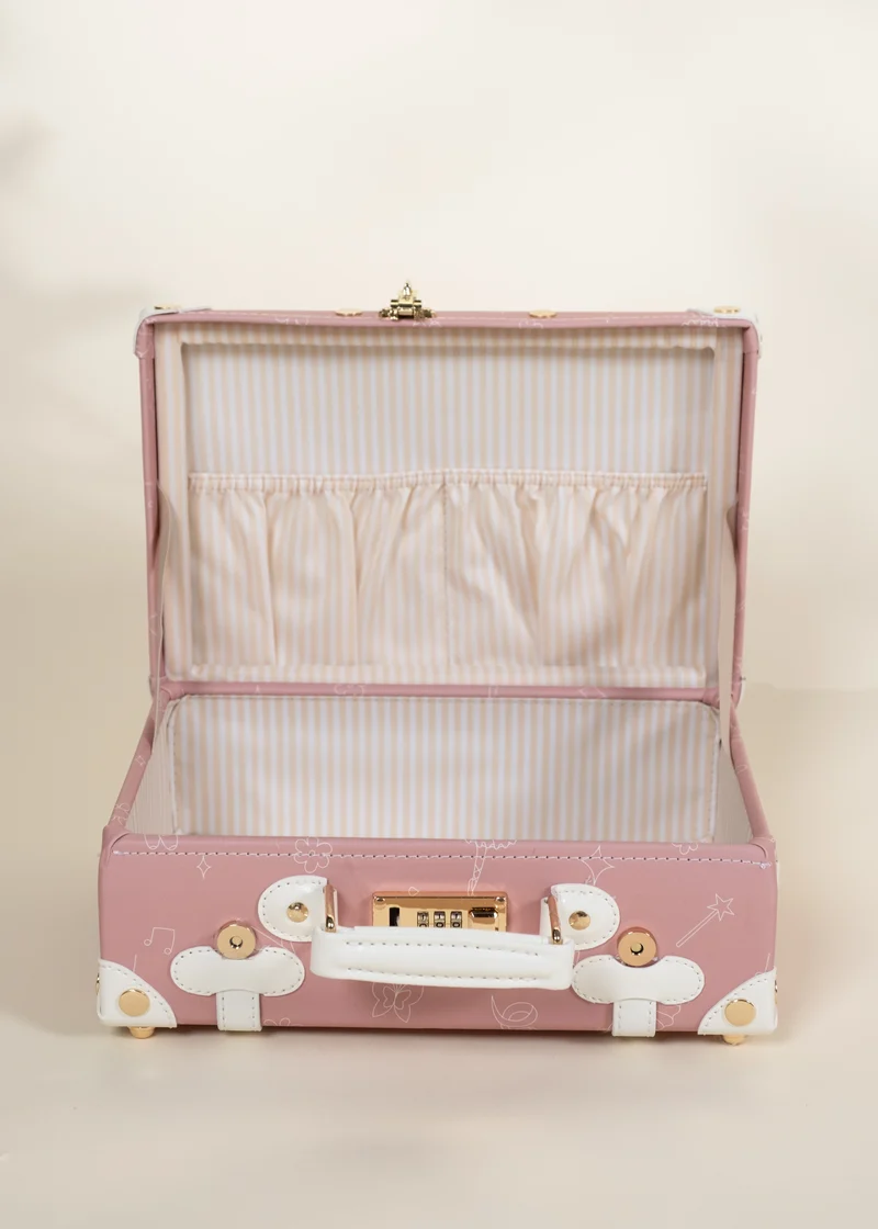 Vegan Leather Play Suitcase - Ballerina