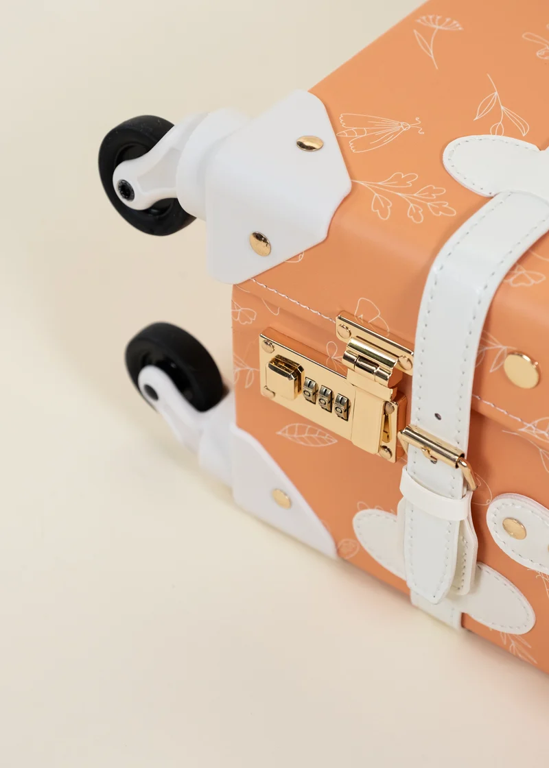 Vegan Leather Carry-On Suitcase - Nature