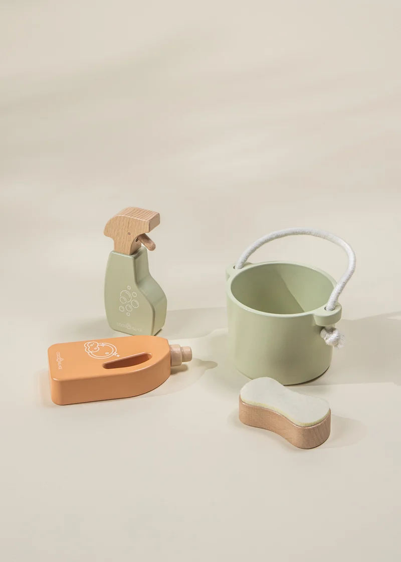 Wooden Cleaning Playset