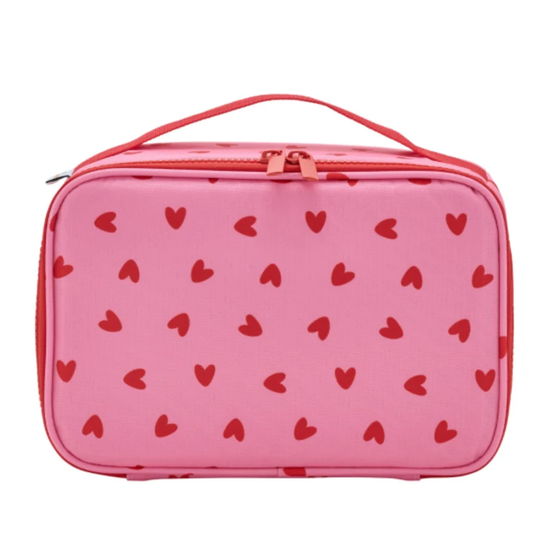 Lunch bag | Coeurs rouge