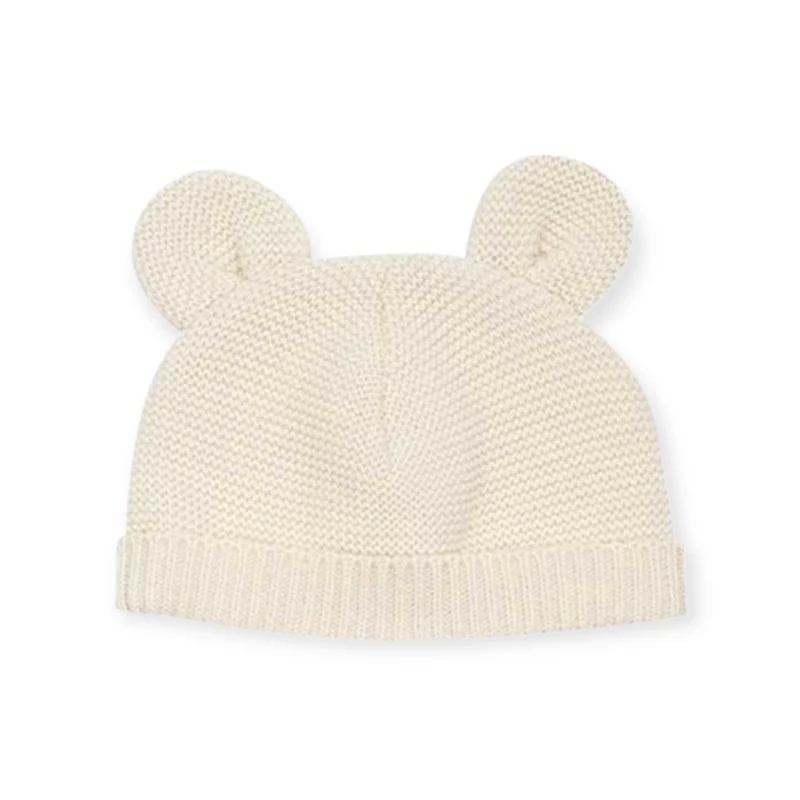 Bonnet de naissance | Maille Écru