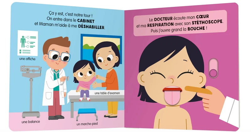 Livre anim'agier | Je vais chez le docteur