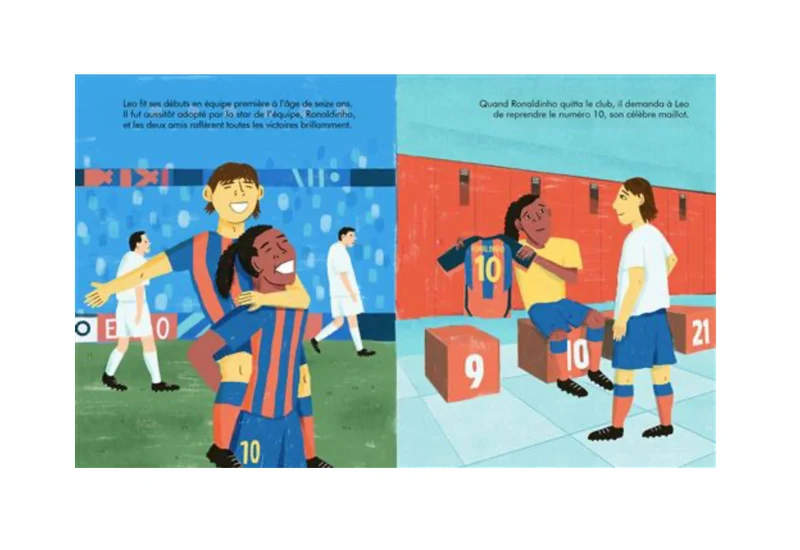 Livre Petit & Grand | Leo Messi