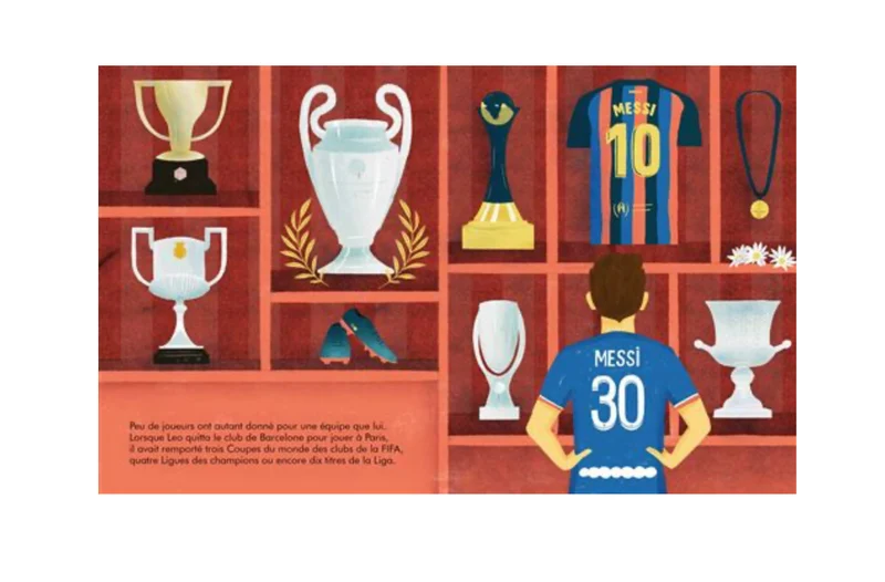 Livre Petit & Grand | Leo Messi