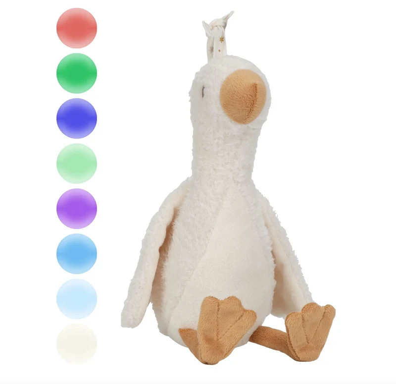 Peluche à bruits blancs Oie | Newborn Neutrals