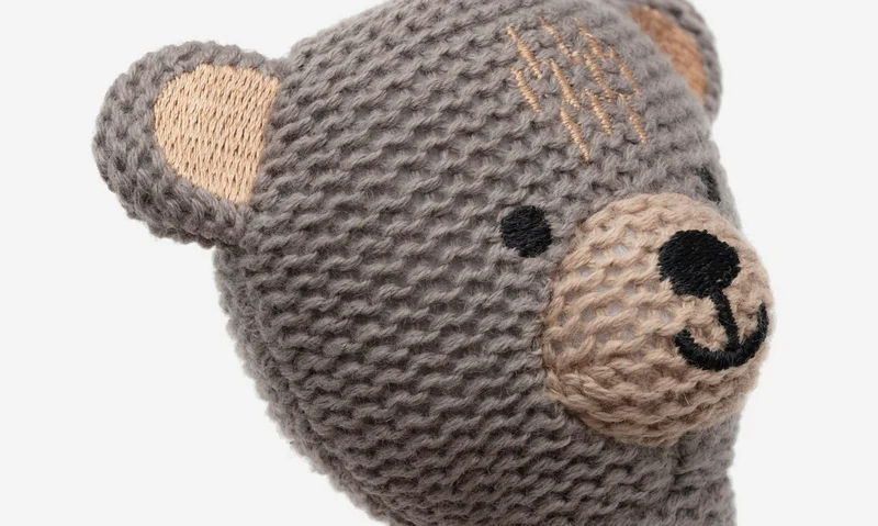 Hochet en tricot | Ours