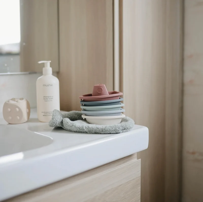 Jouets de bain | Bateaux pastels
