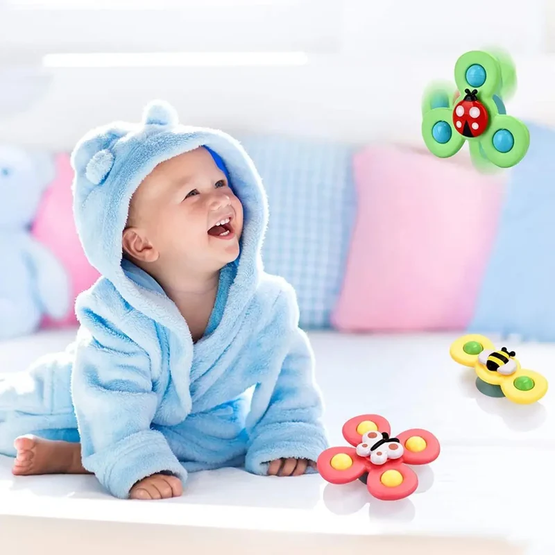 Hochet bébé rotatif - SpinnyFun™
