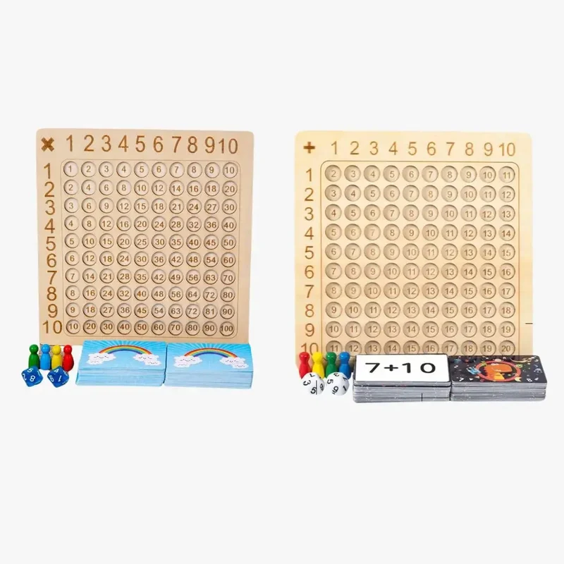 Jeu de Maths Montessori avec Cartes et Dés - Numérofun™