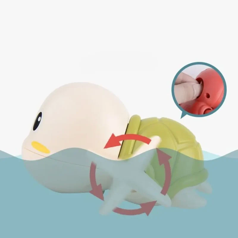 Jeu de Bain la Tortue Éclabousseuse - Miss Sacha™