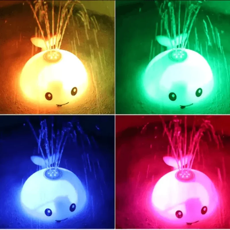 Jeu de Bain la Baleine Lumineuse - Miss Saphira™