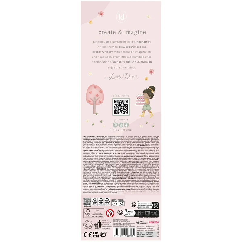 Knutseldoos - Essentials - Rosa
