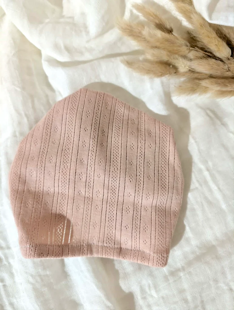 Turban | Pointelle rose