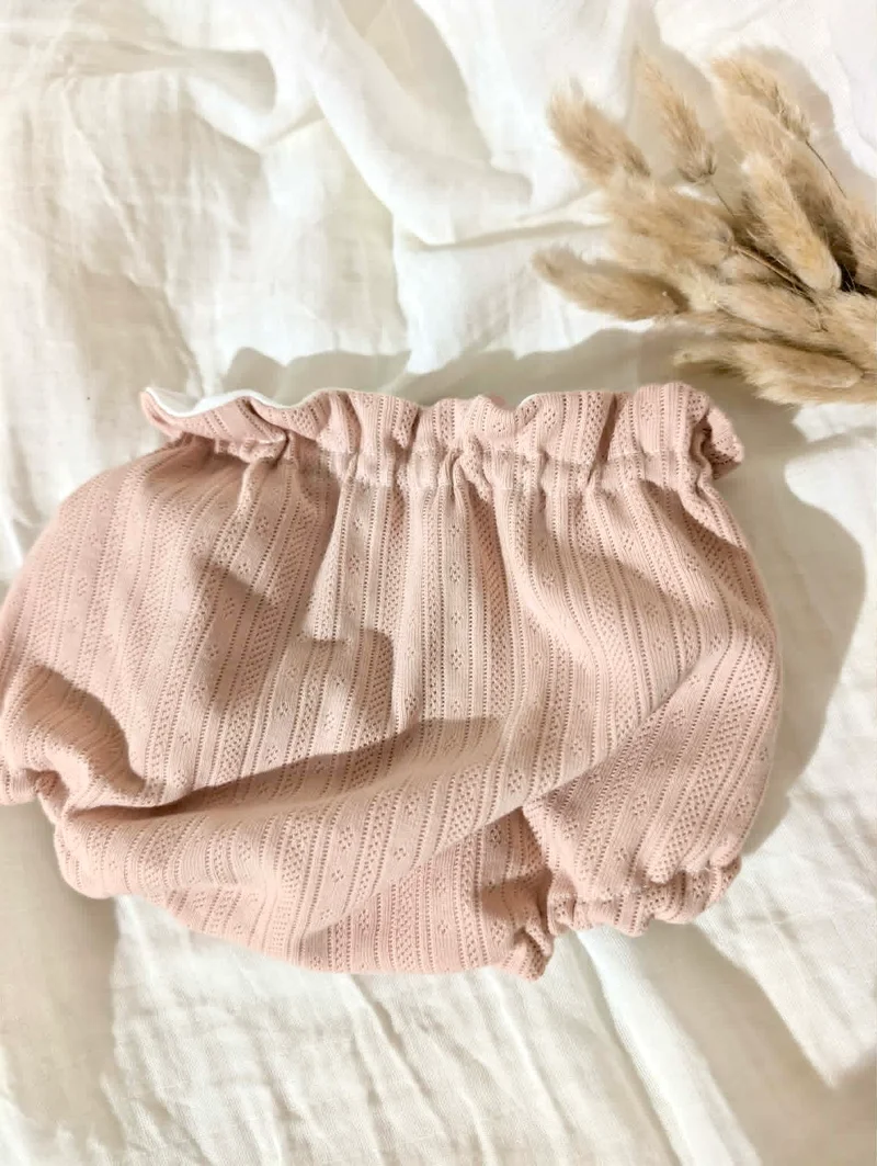 Bloomer | Pointelle rose