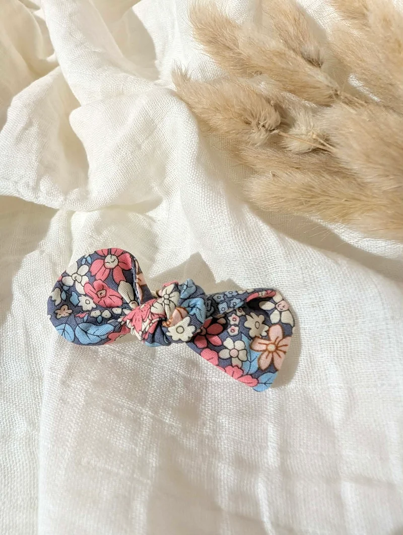 Barrette | Fleurs multicolores