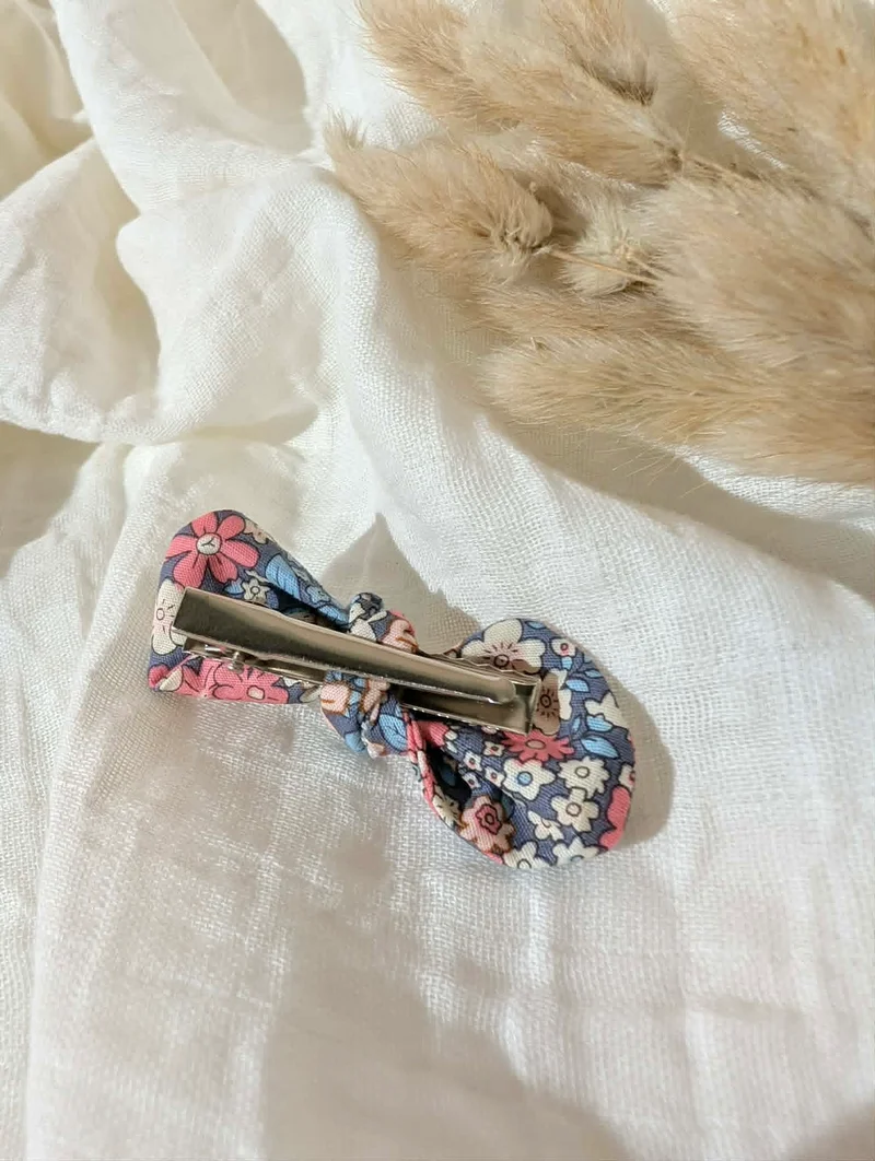 Barrette | Fleurs multicolores