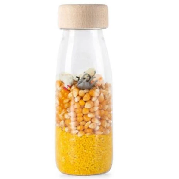 Bouteille sensorielle ferme - Petit boum