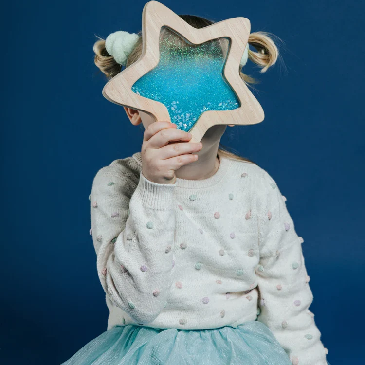 Etoile sensorielle bleu Flow Star Orionis - Petit Boum