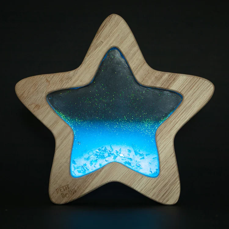 Etoile sensorielle bleu Flow Star Orionis - Petit Boum