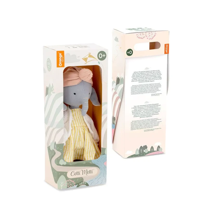 Peluche Alice l'éléphant