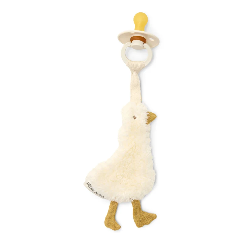 Speendoekje - Wit - Newborn Naturals - Little Goose
