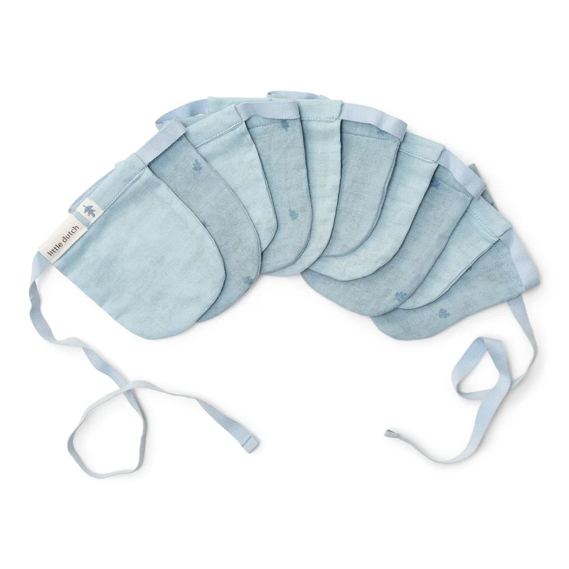 Slinger met vlaggetjes - Blauw- Essentials