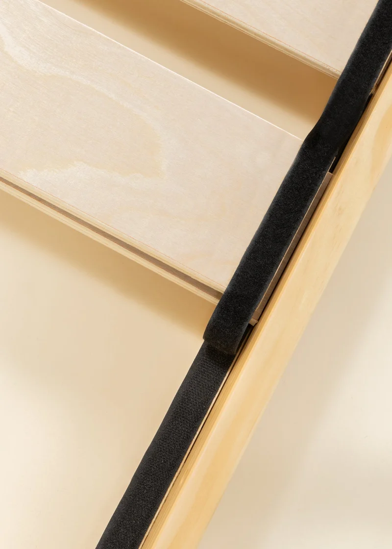 Wooden Bed Frame - Natural Wood