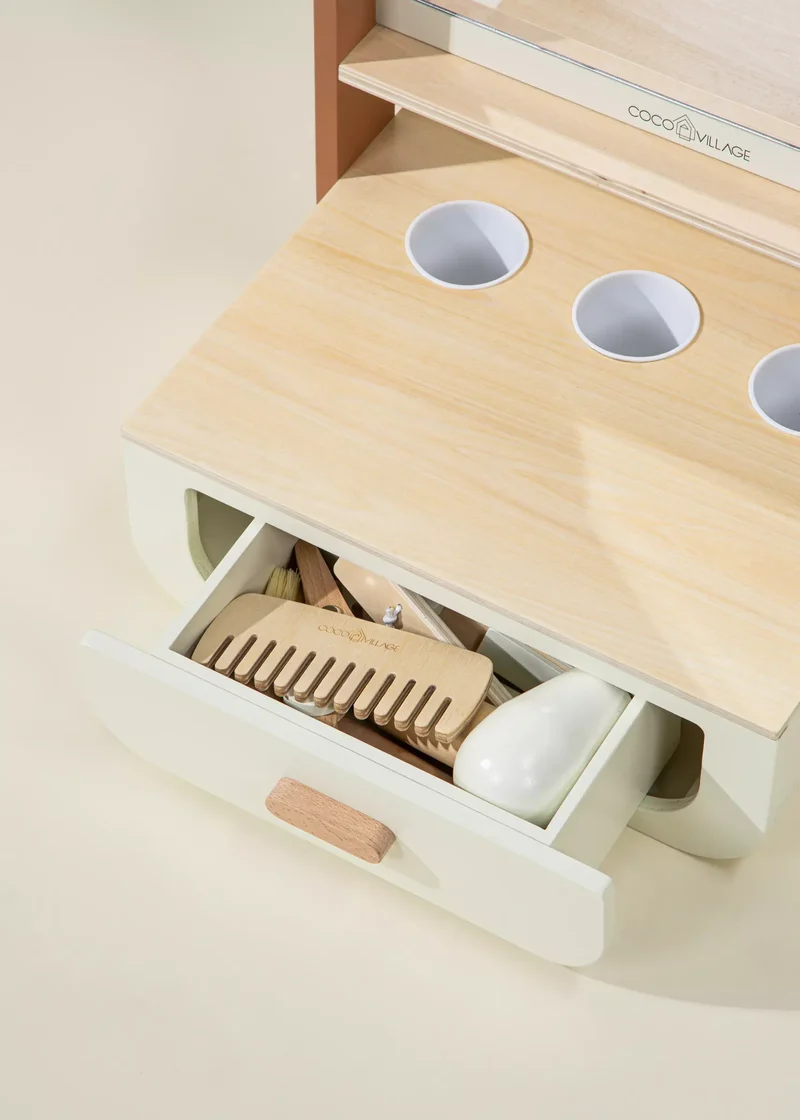 Wooden Beauty Station