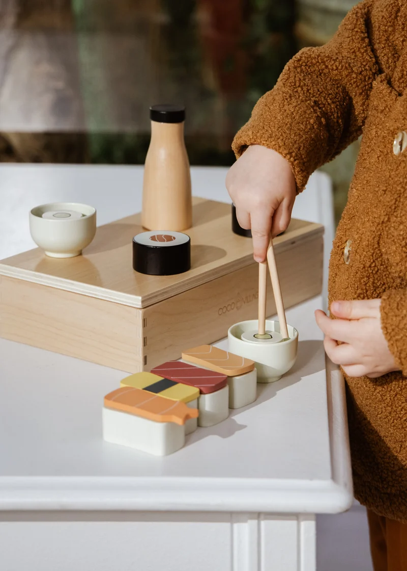 Wooden Sushi Playset