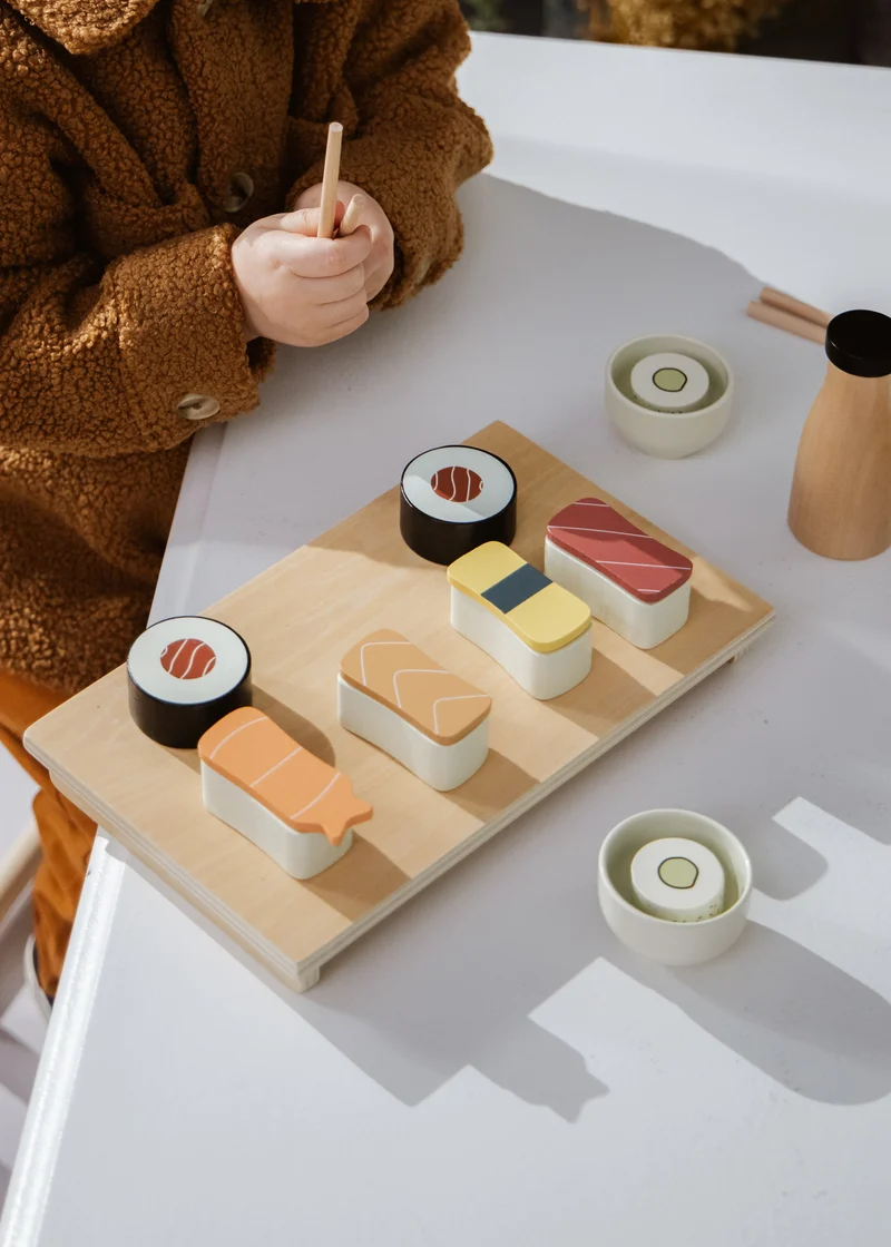 Wooden Sushi Playset