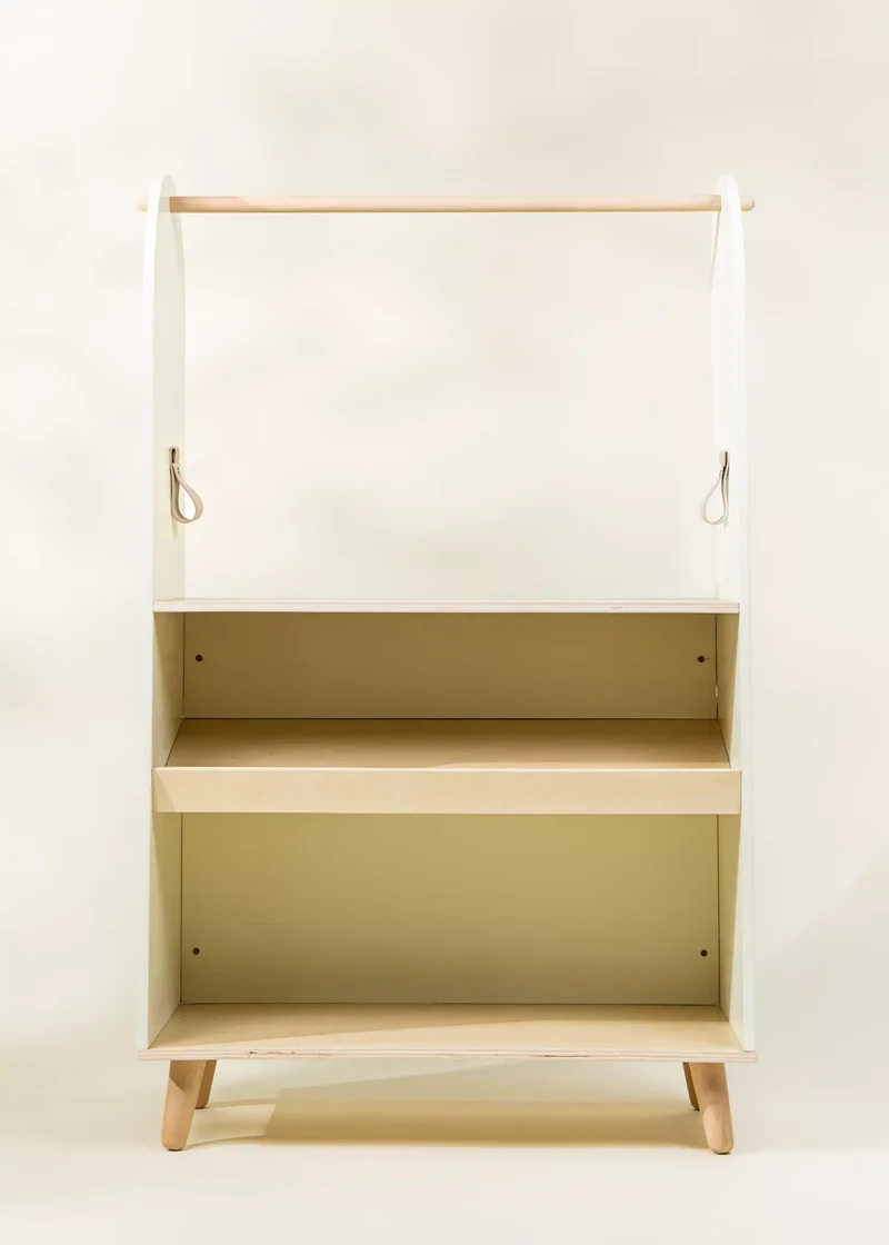 Wooden Play Market & Theater Stand