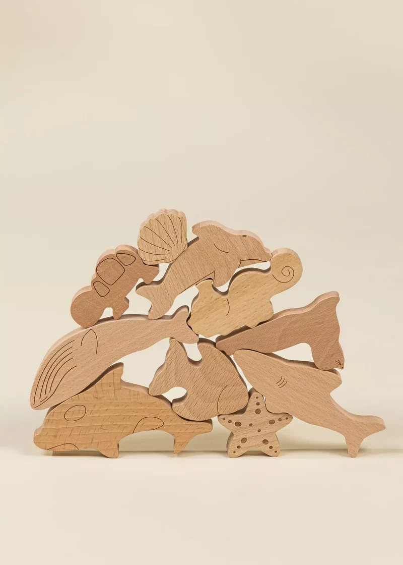 Wooden Puzzle - Under the Sea - 10 pieces