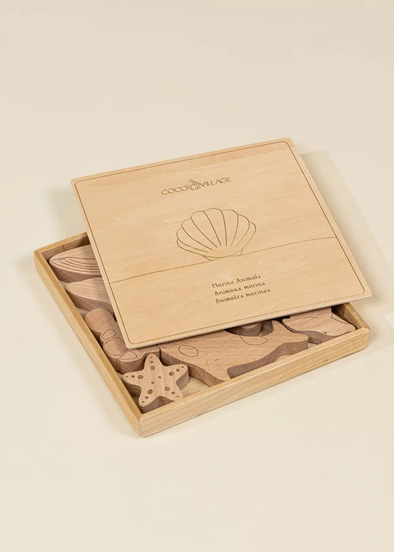 Wooden Puzzle - Under the Sea - 10 pieces