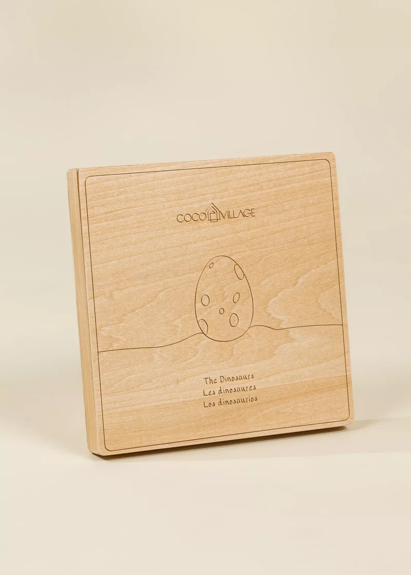 Wooden Balance Puzzle - Dino - 7 pieces