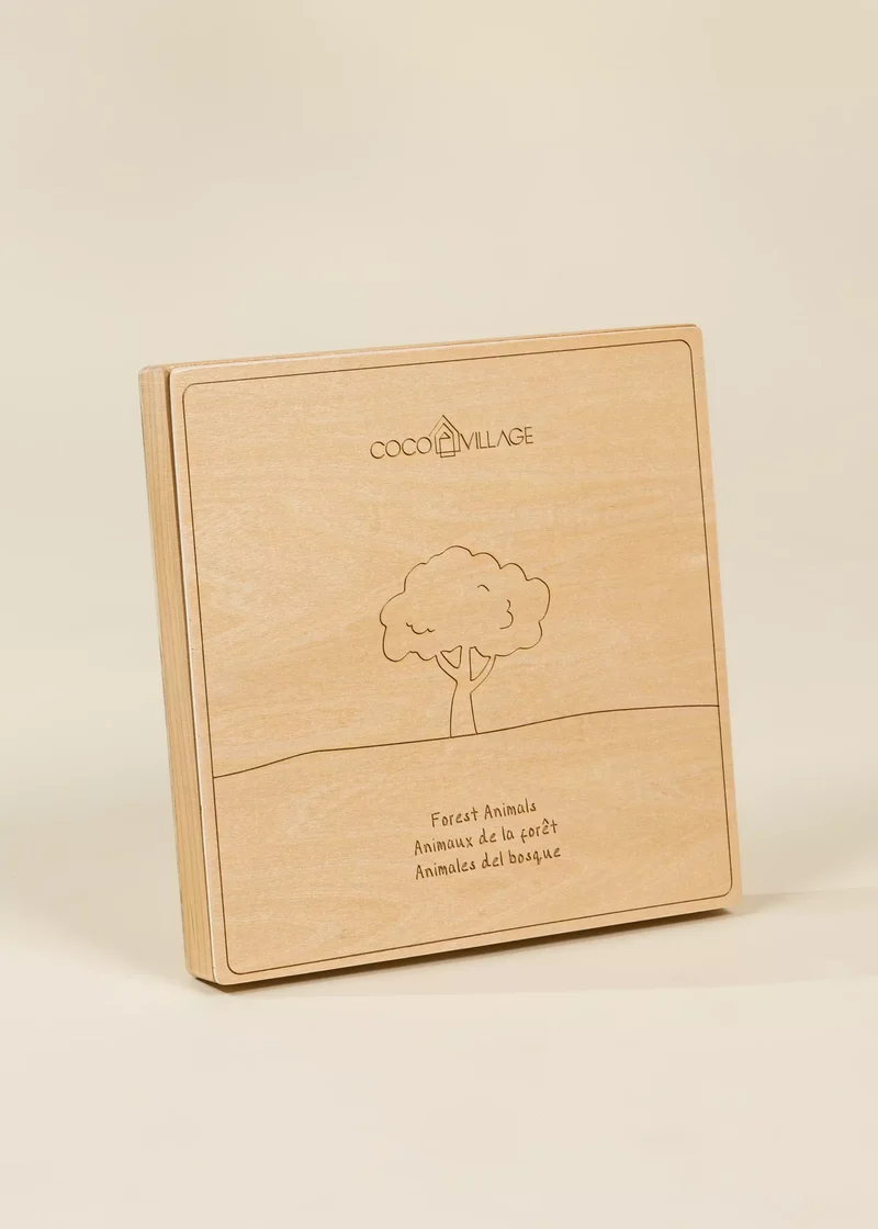 Wooden Balance Puzzle - Forest - 8 pieces