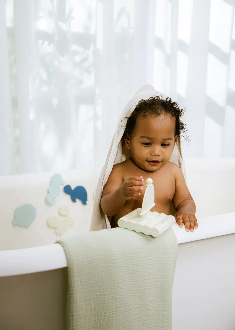 Silicone Bath Boat Toy - Foam