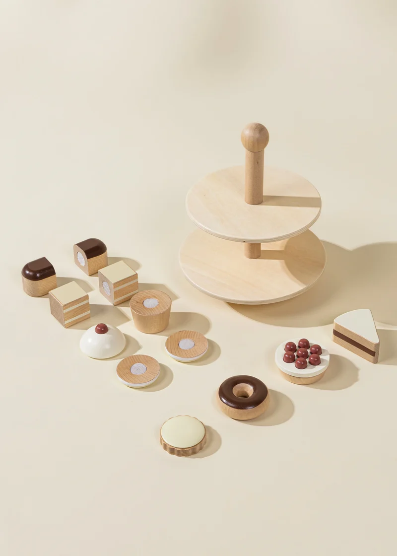 Wooden Desserts Tower