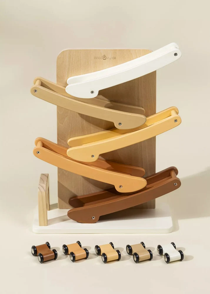 Wooden Car Glidder Track