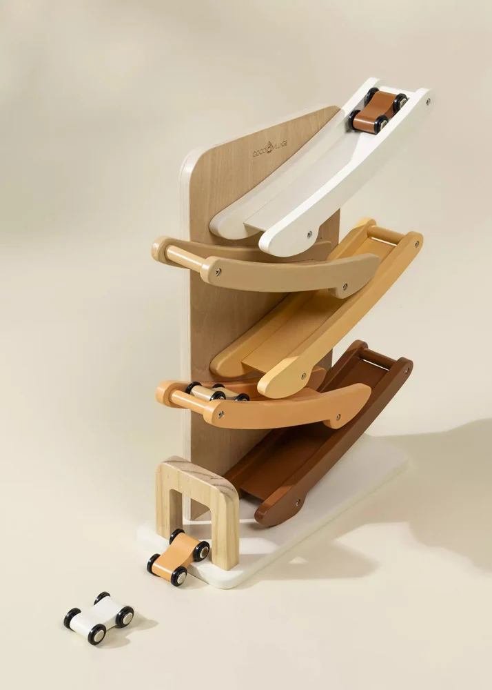 Wooden Car Glidder Track