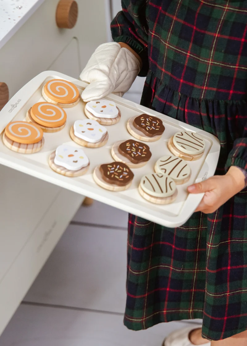 Wooden Cookies Playset and Accessories