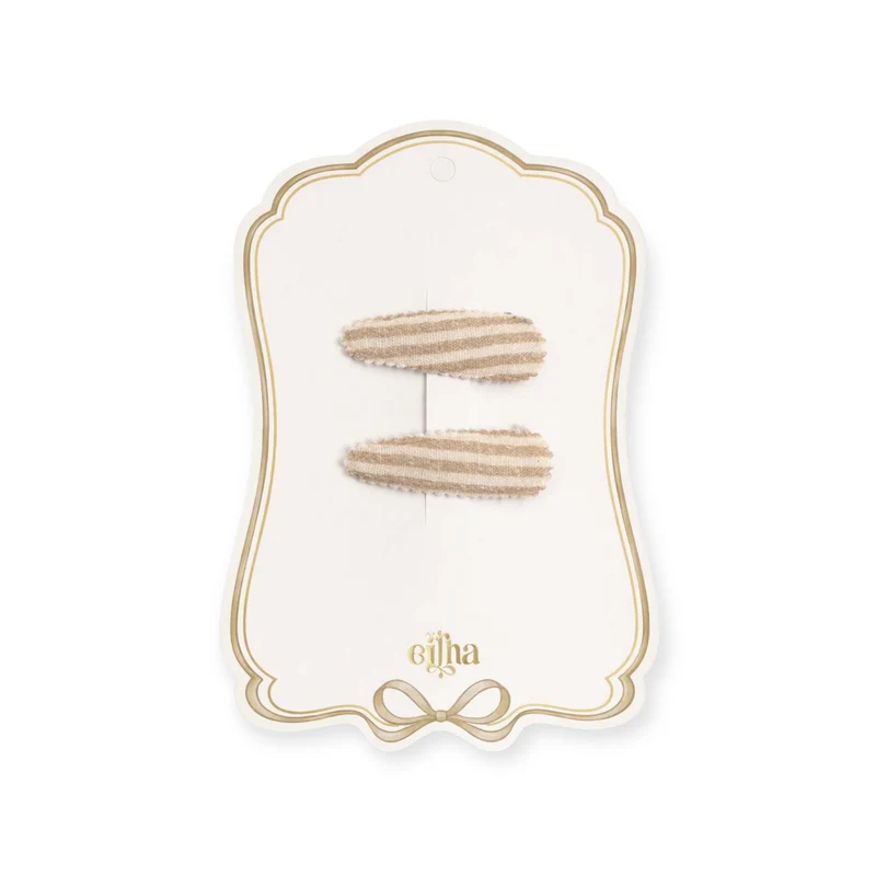 Lot de 2 barrettes | Rayures