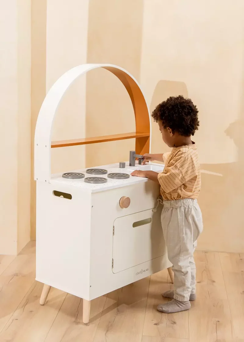 Wooden Kitchen Playset