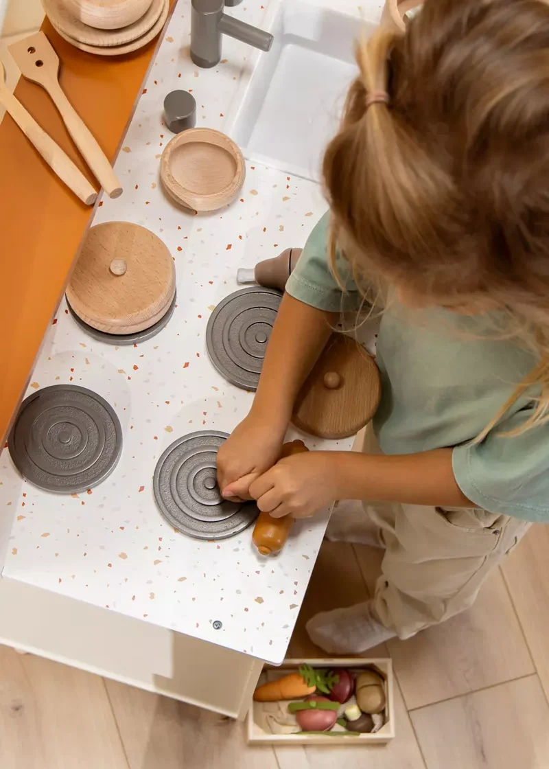 Wooden Kitchen Playset
