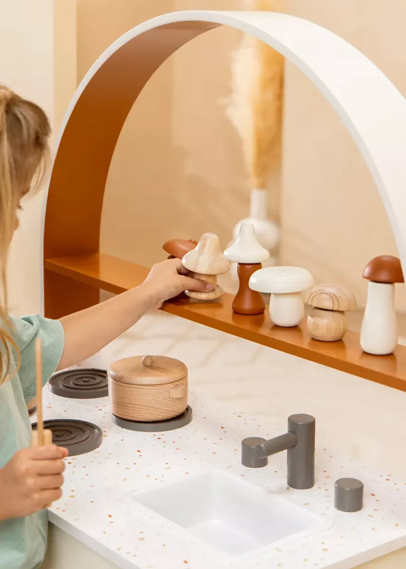 Wooden Kitchen Playset