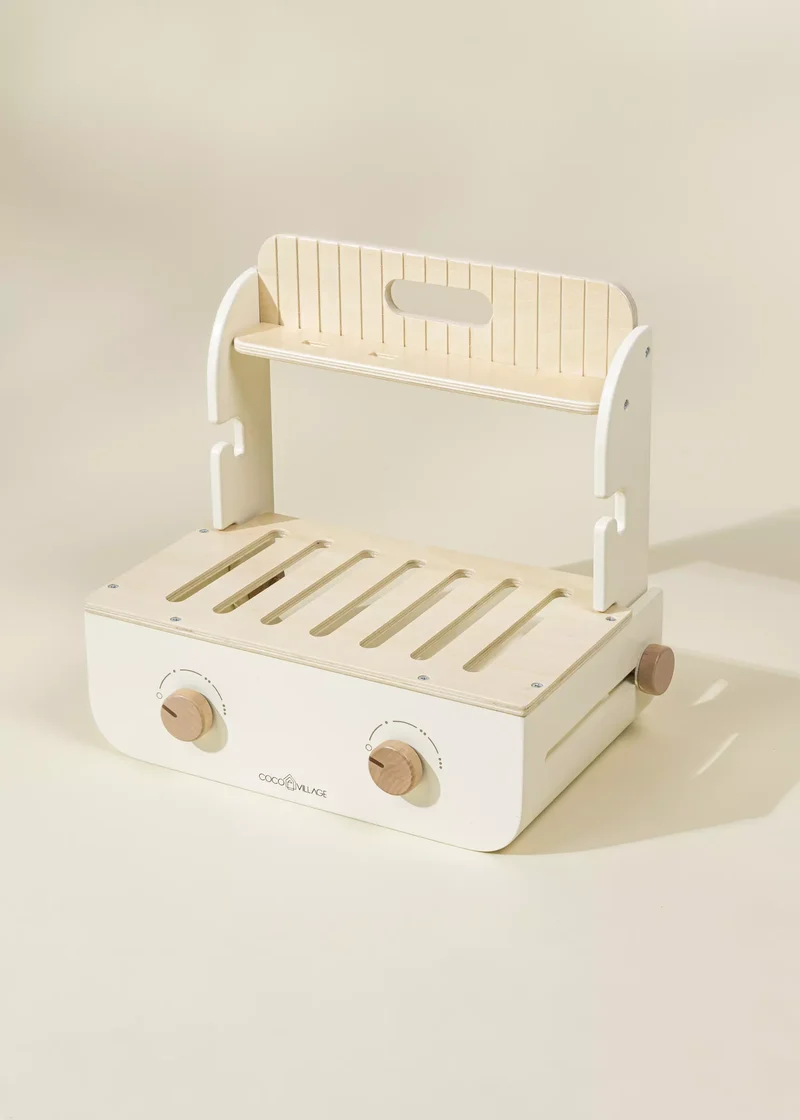 Wooden Barbecue Playset and Accessories