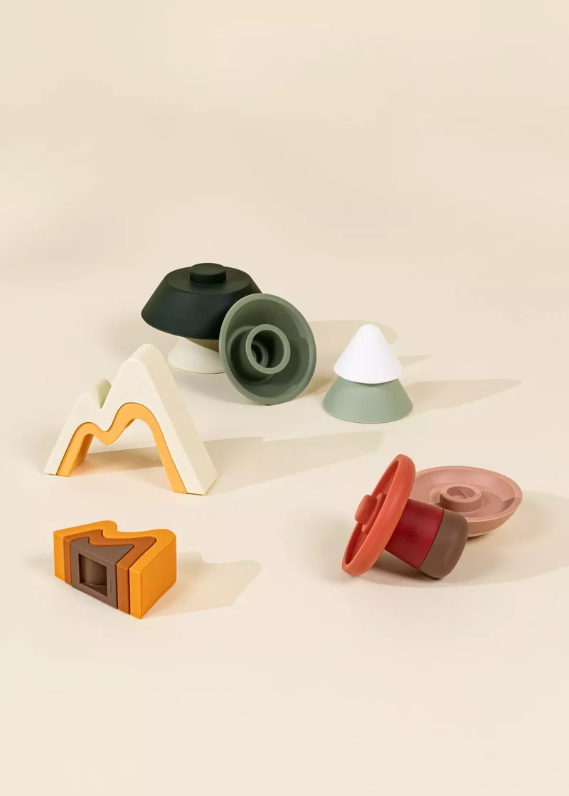 Silicone Stackable Forest Set (15 pcs)