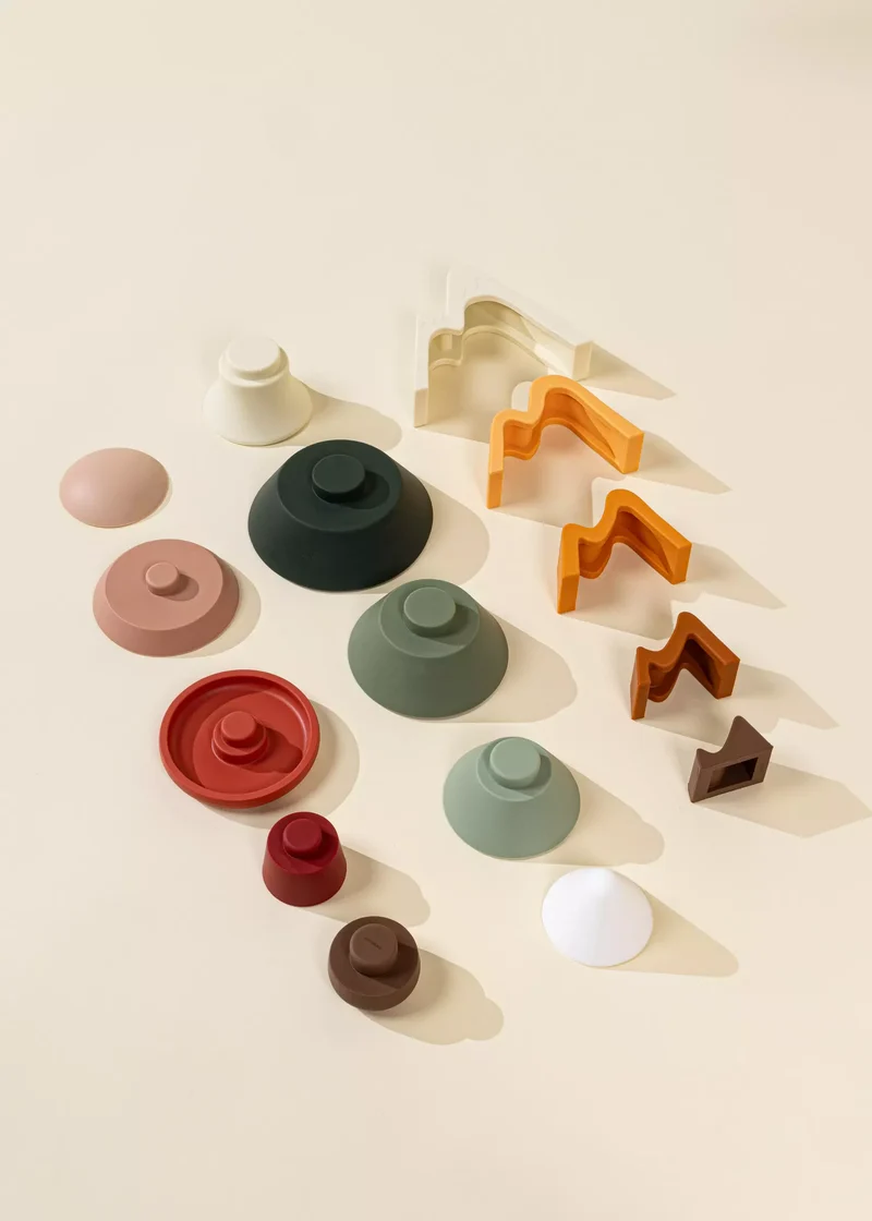 Silicone Stackable Forest Set (15 pcs)