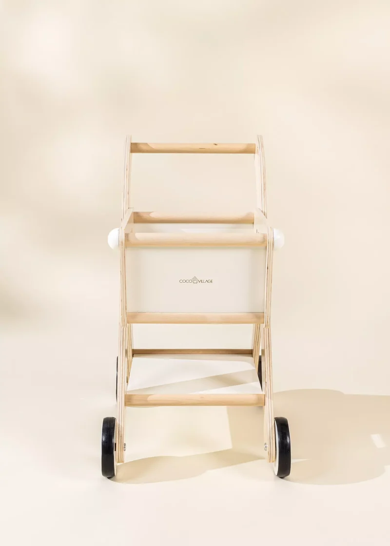 Wooden Shopping Cart