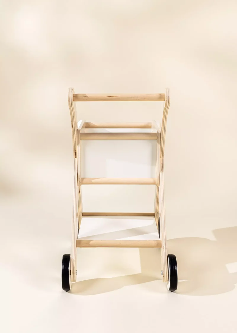 Wooden Shopping Cart