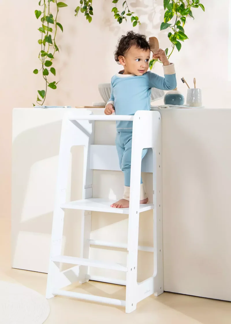 Educational Tower - White